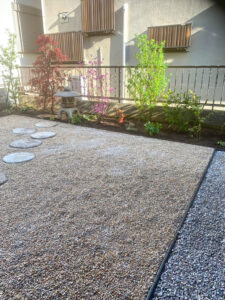 施工後：東京都東久留米市／作庭工事